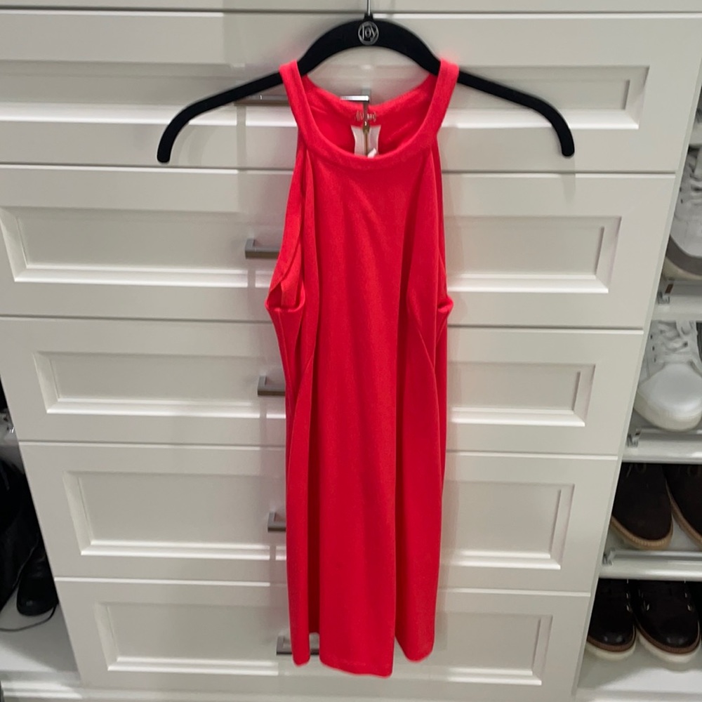 Halter cocktail dress. Worn once.